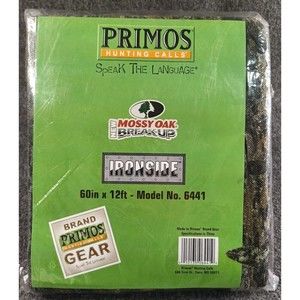 Primos Hunting Mossy Oak Breakup Ironside Burlap Netting  60in x 12ft  #6441 New